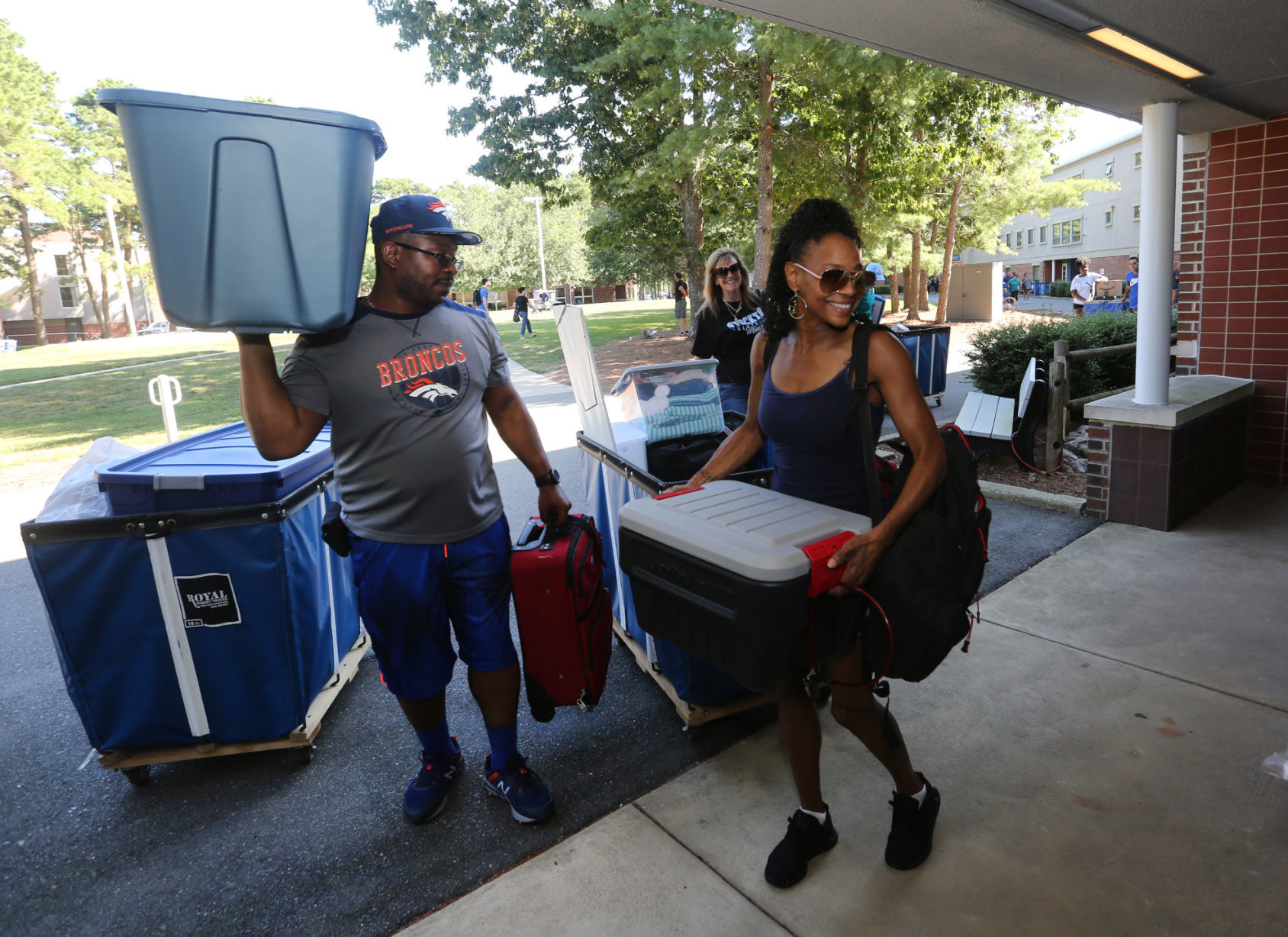 Stockton move in day